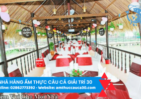 Nhà hàng tiệc cưới phong cách đồng quê tại Bình Chánh